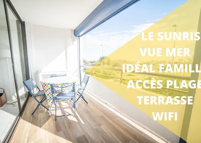 Le Sunrise Vue Acces Plage- Spacieux-2 Terrasses-wifi - Confort -top Pros Servicesconciergerielagrandemotte
