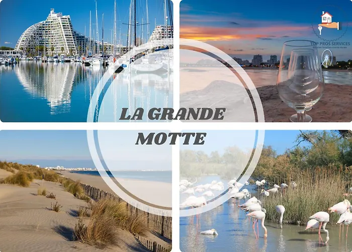 Le Sunrise Vue Acces Plage- Spacieux-2 Terrasses-wifi - Confort -top Pros Servicesconciergerielagrandemotte